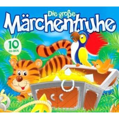 Die große Märchentruhe, 10 Audio-CDs - , CD, 9783865498489