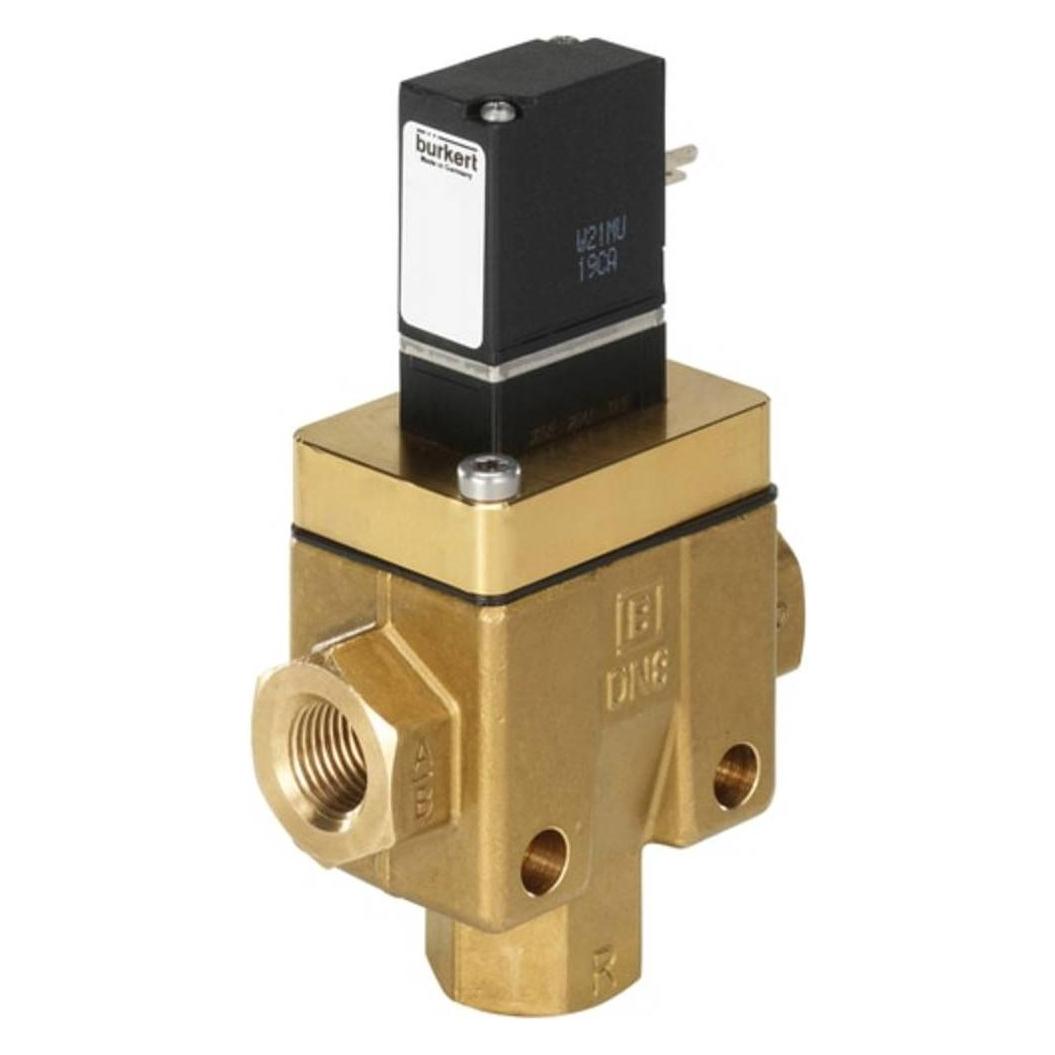 Bürkert 3/2-Wege-Magnetventil, Servokolben (357625)