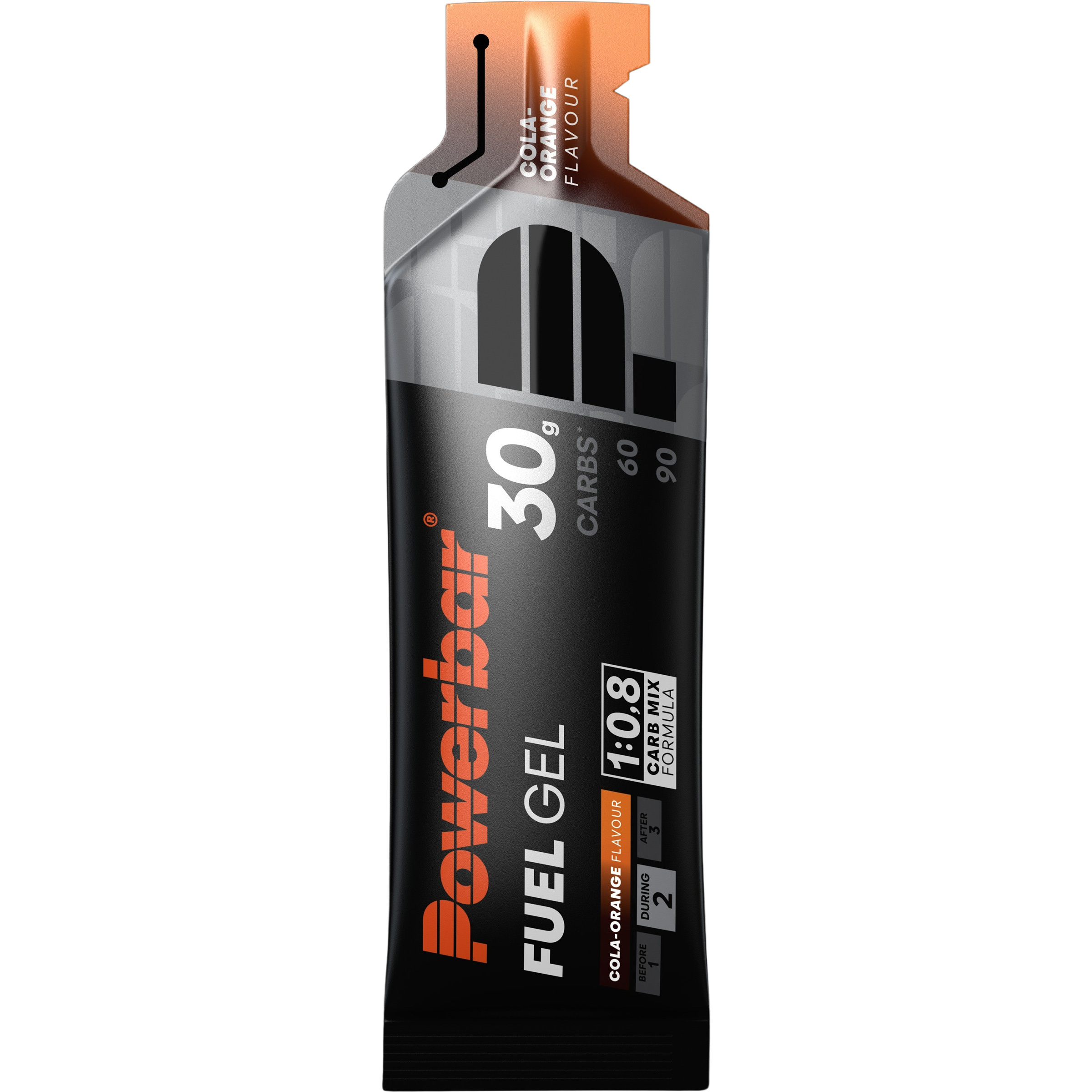 PowerBar Fuel 30 Energiegel Energie-Gel Cola Orange Größe 50ML