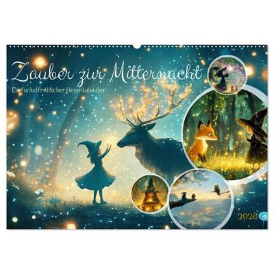 Zauber zur Mitternacht (Wandkalender 2026 DIN A2 quer), CALVENDO Monatskalender