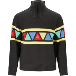 SOS The Windbreaker Strickpullover 2148 - blue graphite S