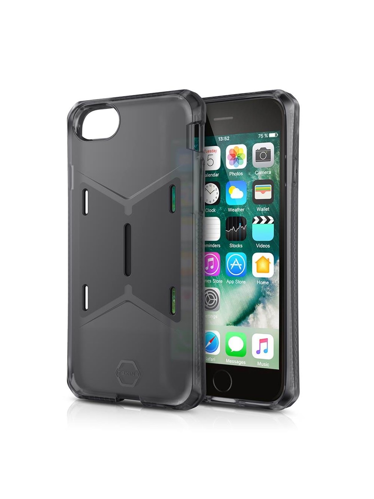 ITSKINS MAGNETA cover for iPhone 8 / 7 / 6s / 6 - Black