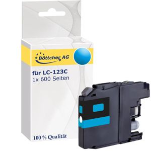 kompatibel für Brother LC-123C Druckerpatrone
