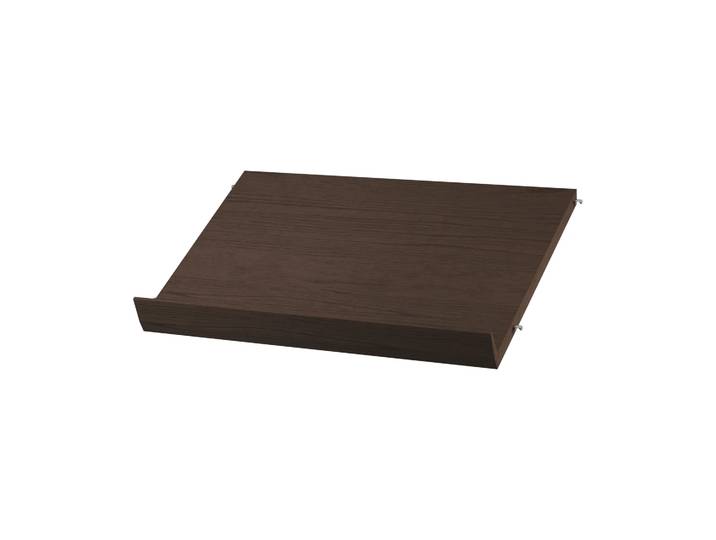 String String Zeitschriftenregal Holz Dunkle Eiche, 58x30 cm