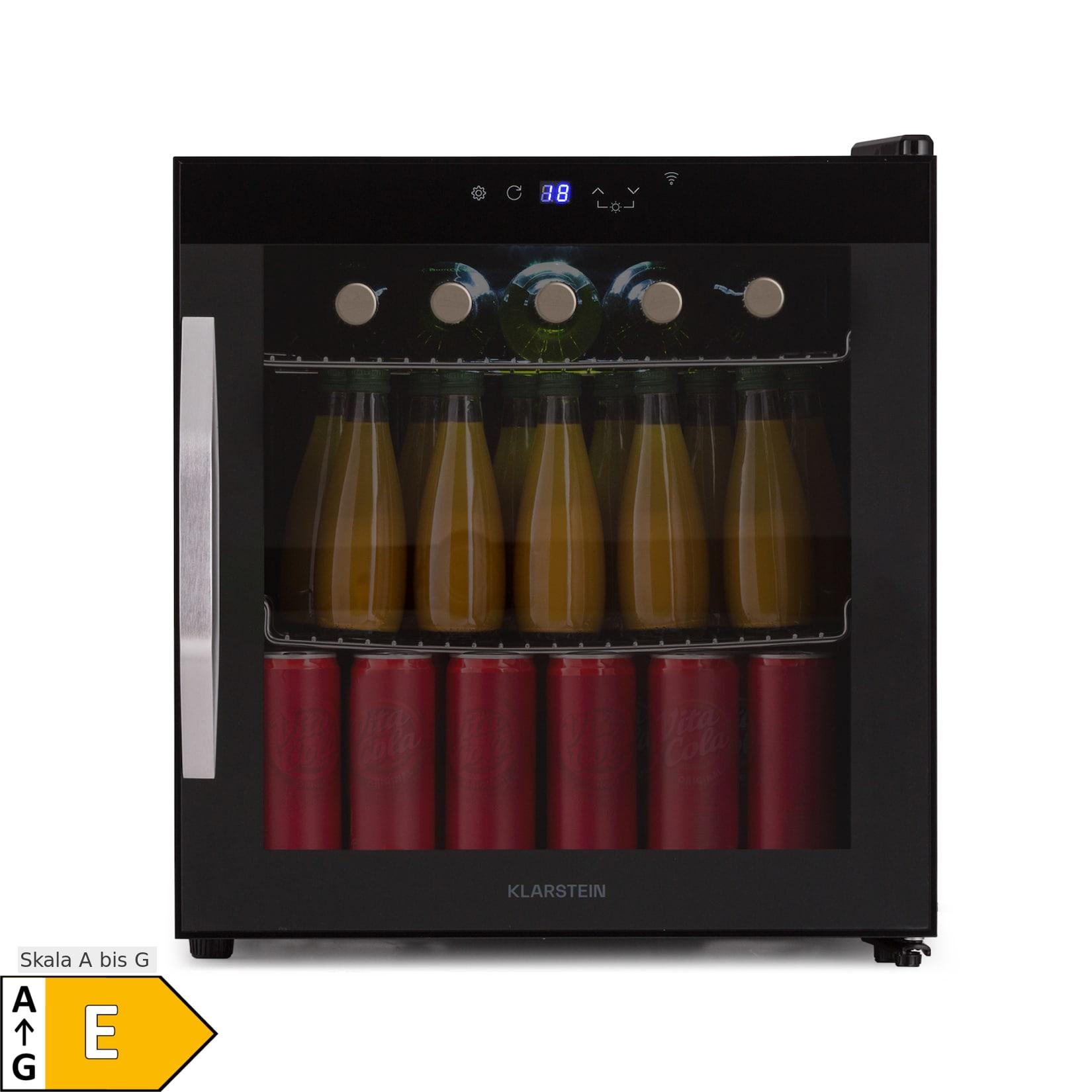 Coachella 50 Onyx Kühlschrank 47 Liter WiFi-Funktion Hintergrundbeleuchtung Schwarz 50 Liter