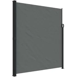 vidaXL Seitenmarkise Ausziehbar Anthrazit 220x500 cm