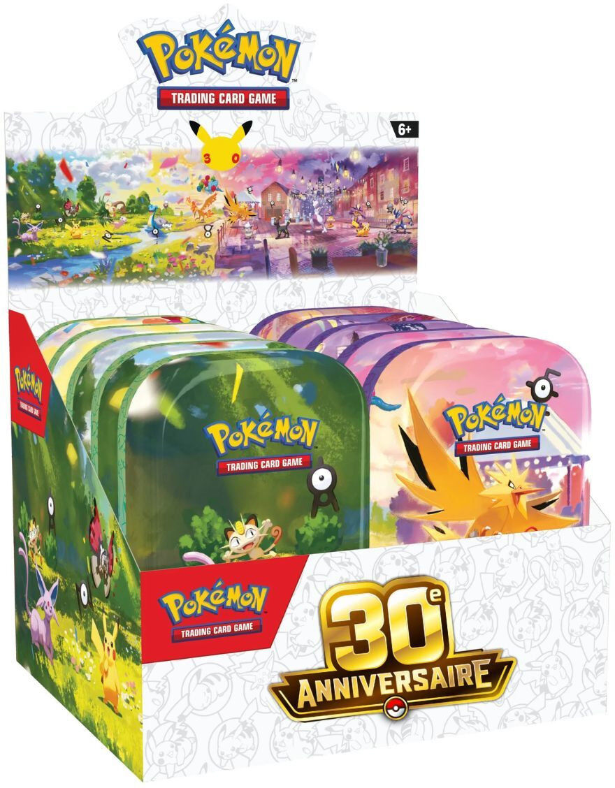 Pokémon Anniversaire 30 ans : Mini Tin Nuit - Amphinobi