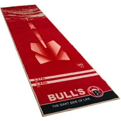 BULL'S Carpet Mat "180" Red Rot Dart Teppich Dart Schutzmatte