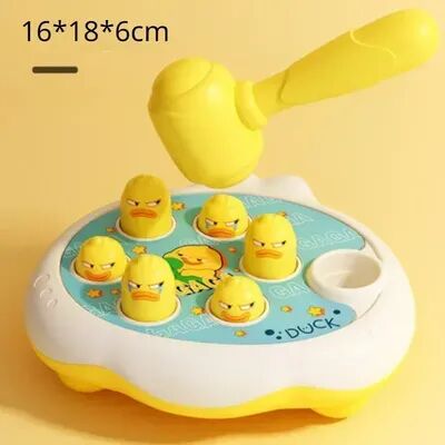 JoyToys Montessori Animal Hammer Toy For Toddlers Interactive Duck, Frog & Pig Toddler Learning Toy duck