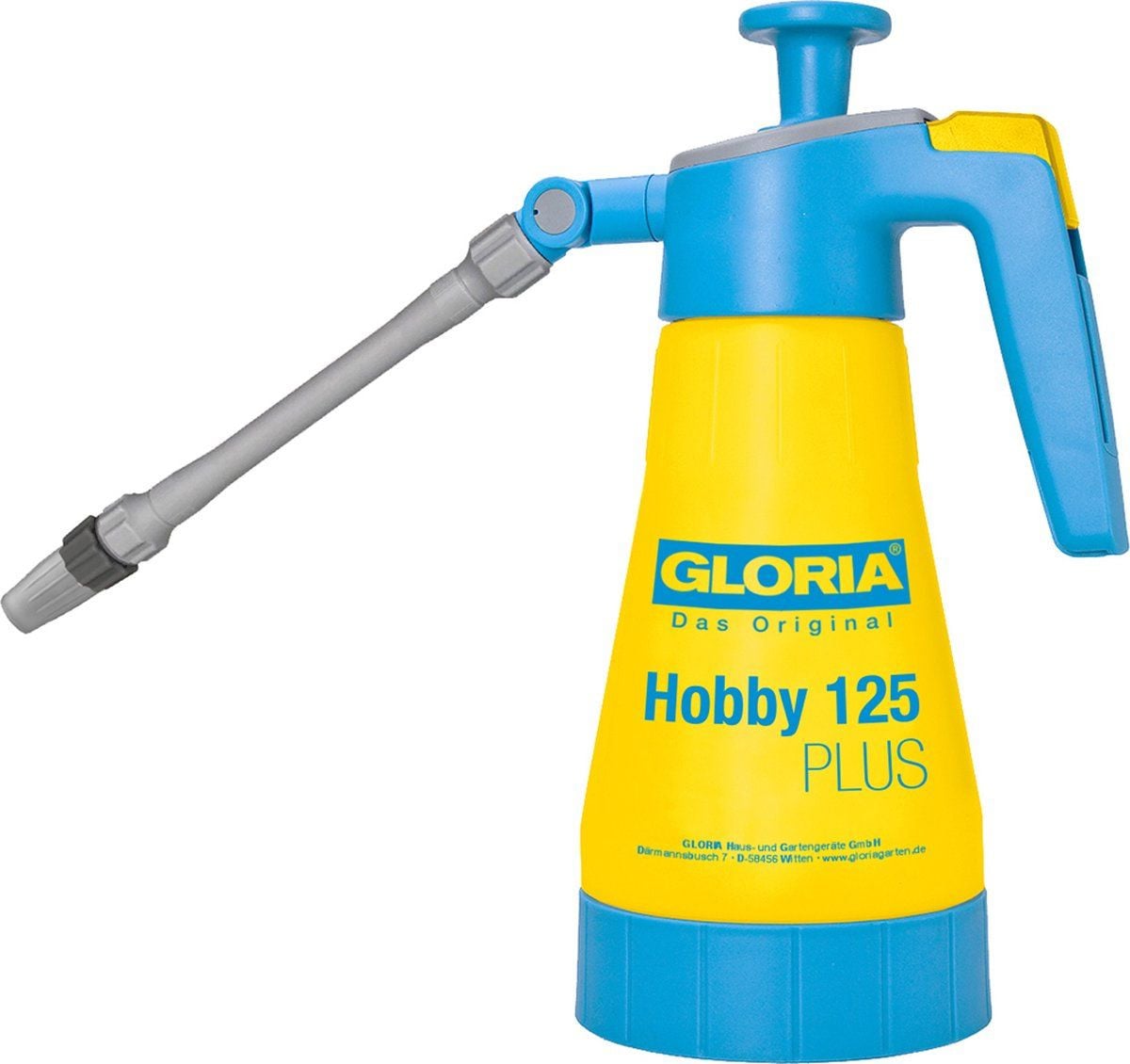 Gloria Hobby 125 PLUS Handdrukspuit bestand tegen azijnzuur 1,55 l