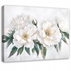BILDER Abstrakt Blumen Wohnzimmer 100x70