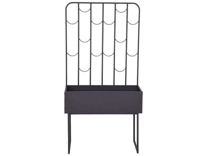 P & B Hochbeet Stella, Anthrazit, Metall, 133 l, 32x144x74 cm, Gartenzubehör, Hochbeete