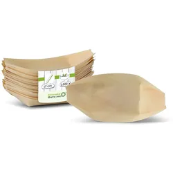 greenbox - Holzschiffchen 17 cm, 1000 St.