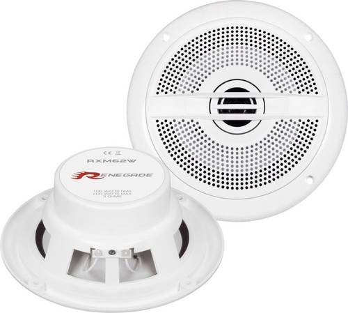 Renegade RXM62W Marine-Lautsprecher 200W Inhalt: 1 Paar