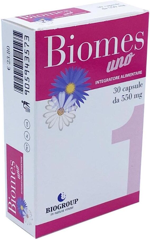BIOGROUP SpA SOCIETA' BENEFIT BIOMES Uno 30 Cps 550mg