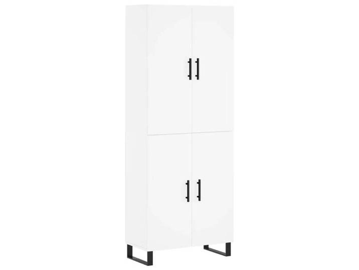YUN@Buffet haut - MODERNE - Armoire Multicouche - Pour salon/chambre - Blanc 69 5x34x180 cm - bois d'ingénierie @5091@