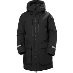 HELLY HANSEN Damen Mantel W MAUD PARKA, Größe XL in Schwarz Schwarz
