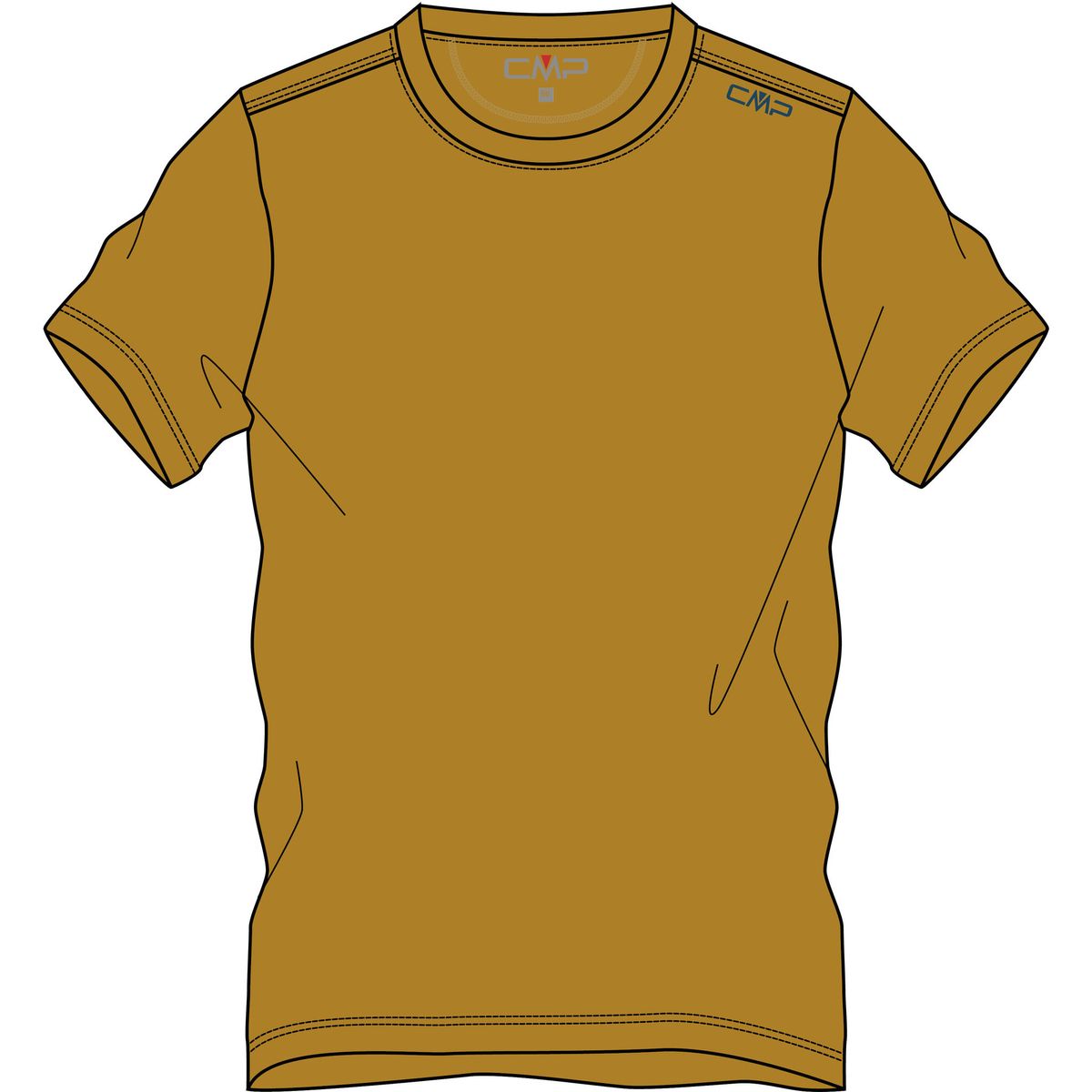 CMP MAN T-shirt curcuma (R813) 56 32T7177U-R813-56