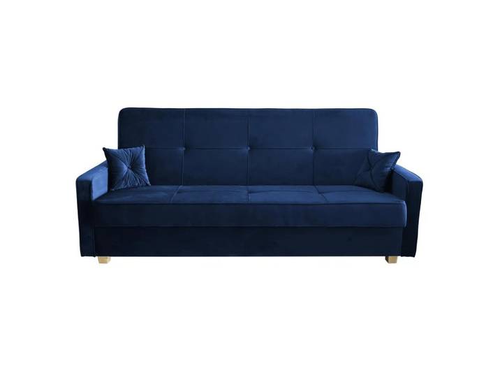NACANAPA Sofa MARCO, Bettzeugkasten, CLICK-CLACK FOLDING SYSTEM