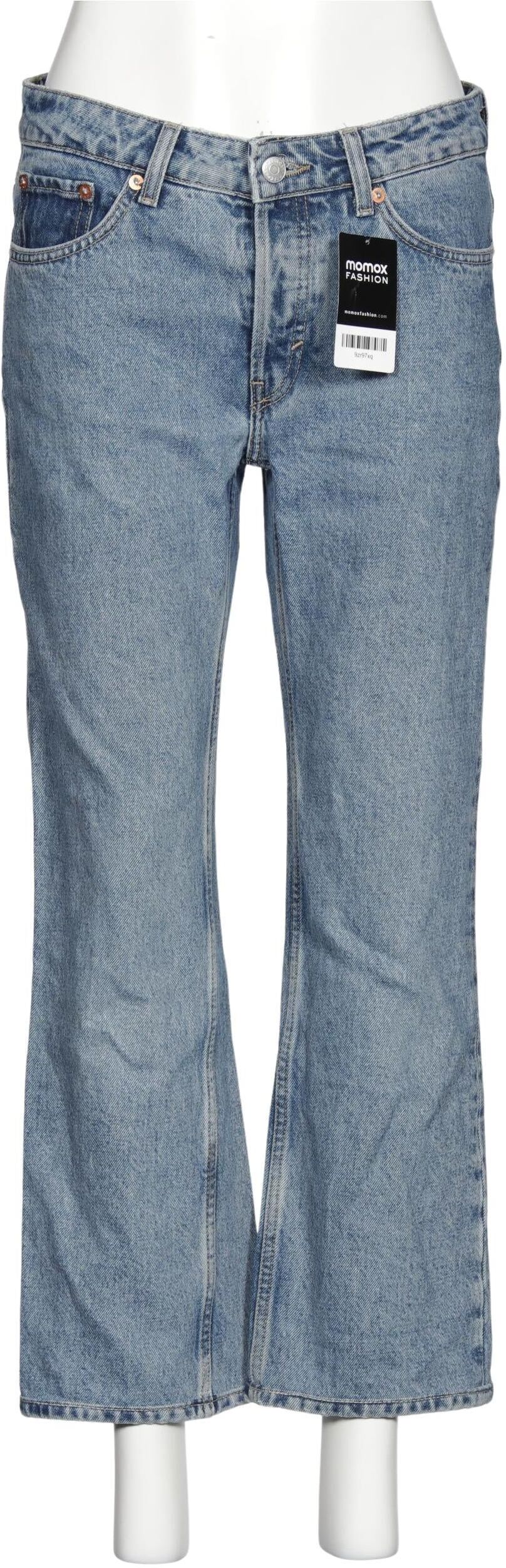 Weekday Damen Jeans, Hellblau, Gr. W27, Baumwolle - Second Hand