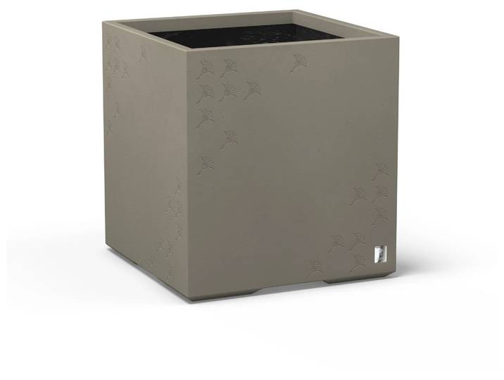 Pflanzengefäss Cubic, Earth H: 54 cm von Joop Outdoor
