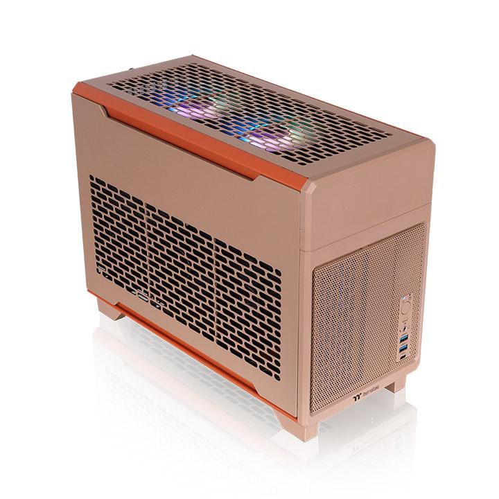 THERMALTAKE TR100 Mini Tower ITX Gehäuse gravel sand CA-11A-00SGNN-00