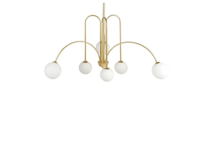 Lustre métal doré