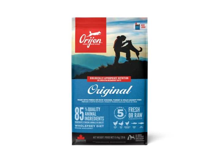 Orijen Adult Original Food Hondenvoeding, voor Volwassenen Honden, 11,4 kg Zak