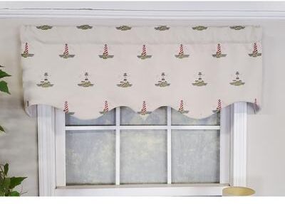 RLF Home Design Lighthouse Regal Window Valance