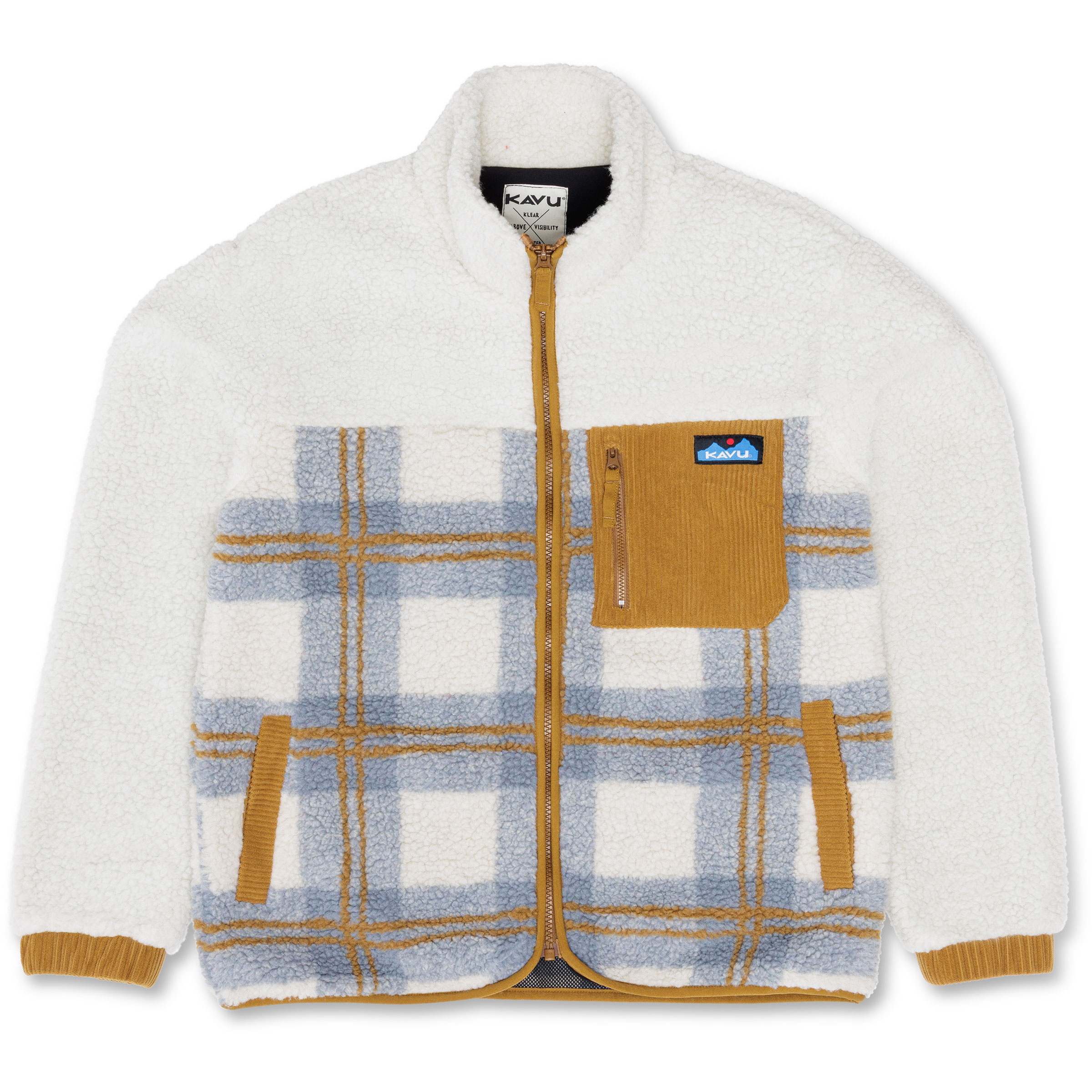 Kavu Willow Creek Damen Isolationsjacke weiss Größe S Lifestyle Elastisch