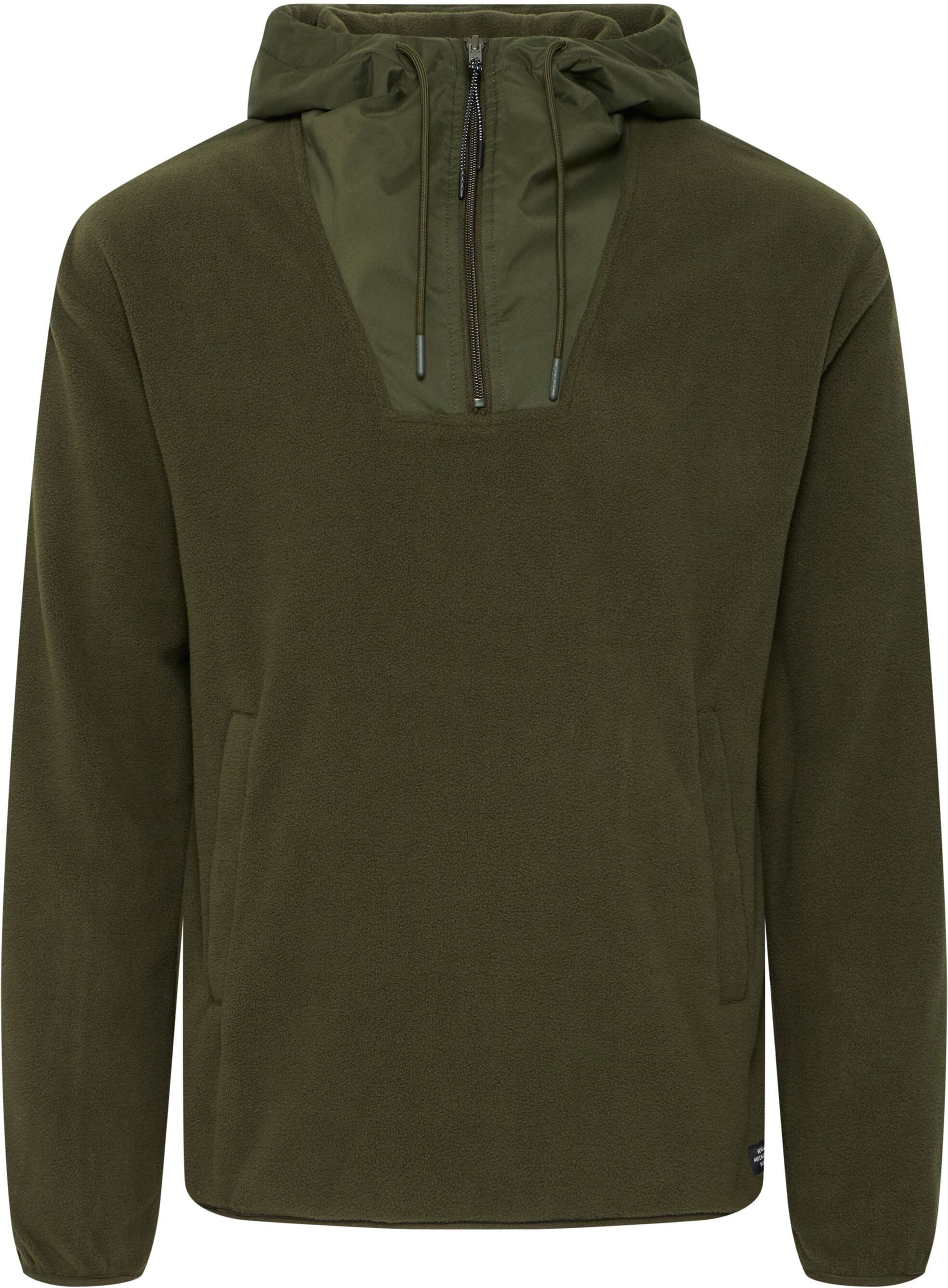 Kapuzenpullover BLEND "Kapuzenpullover BHSweatshirt", Herren, Gr. XL, grün (forest night), Obermaterial: 100% Polyester PES., Pullover Kapuzenpullover