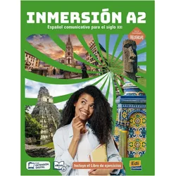 Inmersión A2, m. 1 Buch, m. 1 Beilage, Sprachbücher von Editorial Edinumen