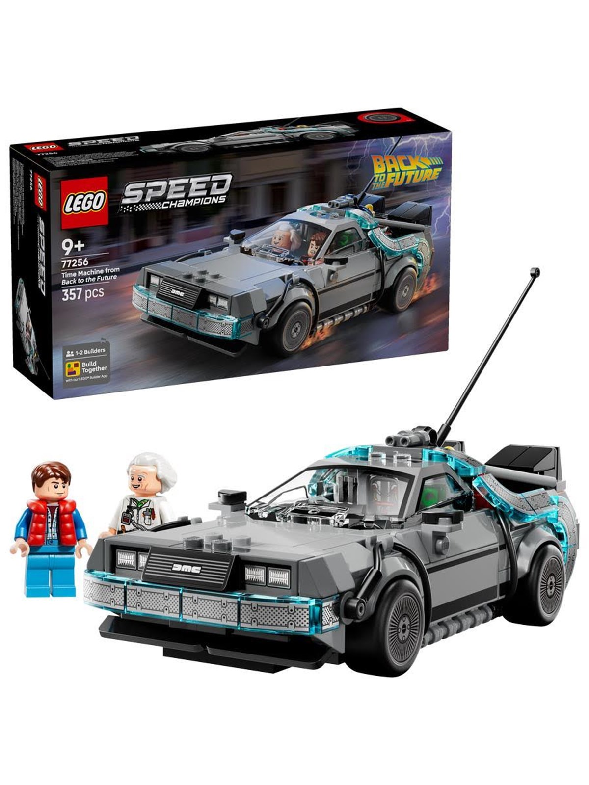 LEGO Speed Champions 77256 Zeitmaschine aus Zurück in die Zukunft