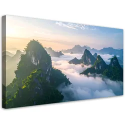LEINWANDBILD Landschaften 80x40cm