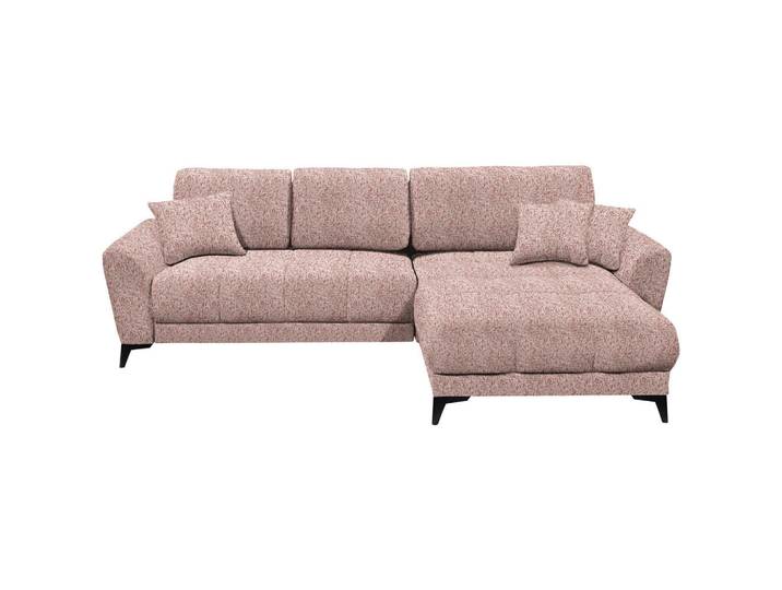 Carryhome Ecksofa, Rot, Kunststoff, L-Form, einmalig seitenverkehrt montierbar, 281x189 cm, Schlafen auf Sitzhöhe, Rücken echt, Wohnzimmer, Sofas & Couches, Wohnlandschaften, Ecksofas