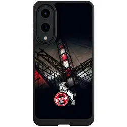 Nivocase Hülle für Samsung Galaxy S25 Edge Handyhülle NIVOcore Case Schwarz 1. FC Köln Offizielles (Samsung Galaxy S25 Edge), Smartphone Hülle, Schwarz