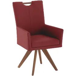 Polsterstuhl COLORADO (BHT 61x95x60 cm) - Bezug: Leder - BHT 61x95x60 cm