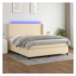 vidaXL, Boxspringbett, Alexandria (Schlichtes Design) (180 x 200 cm)