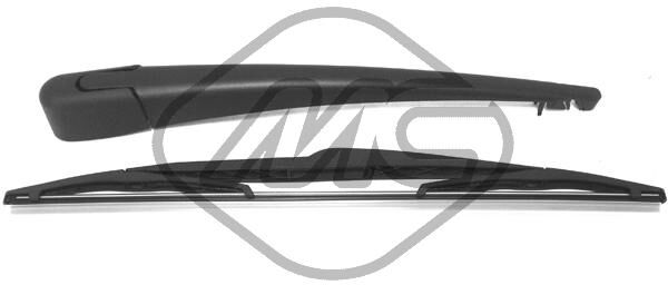 Metalcaucho Wischblatt 68014 Hinten Für Mazda