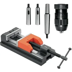 Flott, Schraubstock + Zwinge, Bohrpaket 3 m. (135 mm)