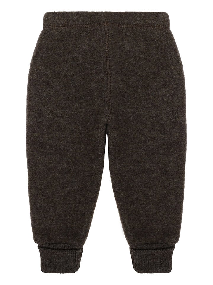 mikk-line Wollhose in Dunkelbraun - 116