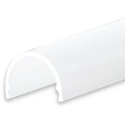 ISOLED Zubehör für Profil SURF12 RAIL/BORDERLESS (FLAT) - Abdeckung COVER5, opal/satiniert, 200cm ISO-112870