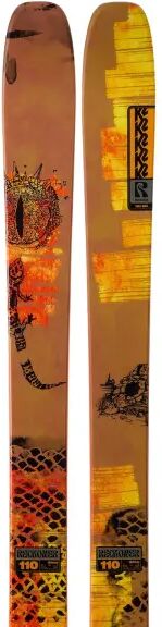 Sci Freeride K2 Reckoner 110 (184cm - Arancione)