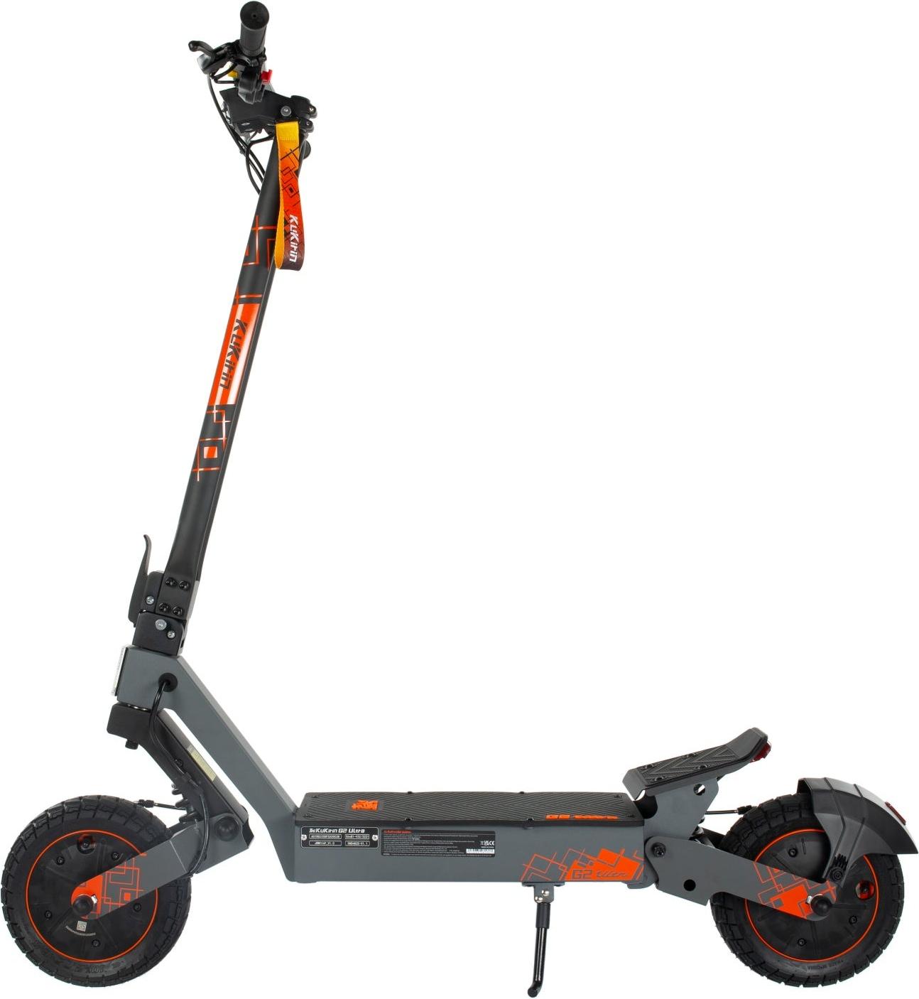 Electric scooters G2 Ultra - Akku 48V18AH 10" Reifen Scheibenbremse vorne und hinten - Schwarz