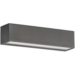 CMD, Gartenbeleuchtung, LED Wandaussenleuchte 15W Warmweiss IP65 Anthrazit CMD-9044 (1140 lm, IP65)