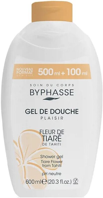 Byphasse Plaisir Tiaré Flower Shower Gel 600 ml