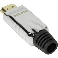 LogiLink CHP001 HDMI Adapter [1x offene Kabelenden - 1x HDMI-Stecker] Schwarz, Silber Metall