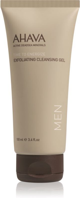 AHAVA Time To Energize Men exfoliating cleansing gel 100 ml