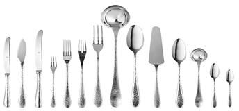 Mepra Epoque Flatware Set (Configuration S) - 113 Pieces - Stainless Steel