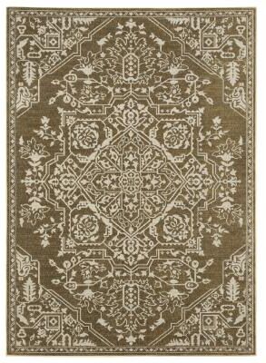 Style Haven Ingram Two-Tone Traditional Medallion Area Rug